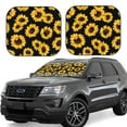 thumbnail image 1 of Balery Sunflower 6 Sun Shield 2 Pack For Car Front Windows Foldable Sun Visor Protector Blocks Max Uv Rays And Keeps Your Vehicle Cool For Most Sedans Suv Truck, 1 of 7