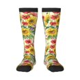 thumbnail image 1 of Balery Sunflower Cornflower Poppy Fun Novelty Socks Men'S Women'S Crew Socks Funny Crazy Novelty Socks Quirky And Cool Socks, 1 of 9