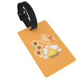 thumbnail image 1 of Balery Sunflower Gnomes 2 Print Durable Luggage Tags with Secure Strap, Personalized Travel ID Tags for Suitcases, Bags, and Backpacks - Easy Identification for Men and Women, 1 of 8