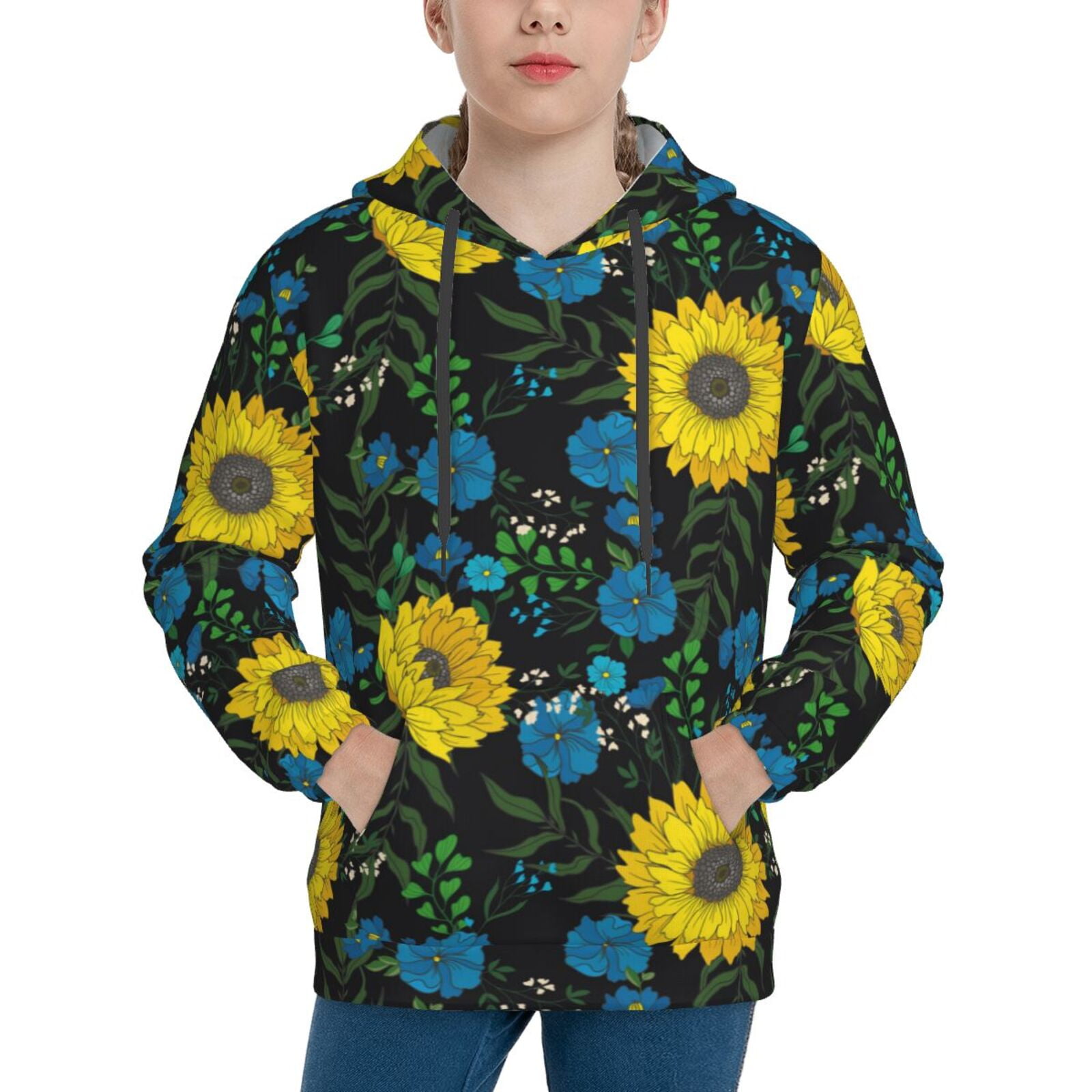 Botanica Plaid No. 1 Kids Pullover Hoodie main image 1