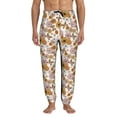 Balery Sunflowers And Butterflies Pattern Joggers for Men Athletic