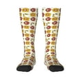 thumbnail image 1 of Balery Sunflowers And Skull Printed Novelty Socks Men's Women's Crew Socks Sports Socks Knee High Socks Cotton Socks Quirky and Cool Socks, 1 of 9