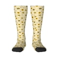thumbnail image 1 of Balery Sunflowers Bee Printed Novelty Socks Men's Women's Crew Socks Sports Socks Knee High Socks Cotton Socks Quirky and Cool Socks, 1 of 9
