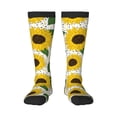 thumbnail image 1 of Balery Sunflowers Fun Novelty Socks Men'S Women'S Crew Socks Funny Crazy Novelty Socks Quirky And Cool Socks, 1 of 9