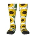thumbnail image 1 of Balery Sunflowers Fun Novelty Socks Men'S Women'S Crew Socks Funny Crazy Novelty Socks Quirky And Cool Socks, 1 of 9
