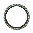 thumbnail image 1 of Balery Sunflowers print Steering Wheel Covers Elastic Skidproof Steering Wheel Protective Cover Case for Men Women Universal 15 Inches Cars Accessories, 1 of 8