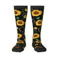 thumbnail image 1 of Balery Sunflowers3 Fun Novelty Socks Men'S Women'S Crew Socks Funny Crazy Novelty Socks Quirky And Cool Socks, 1 of 9