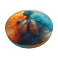 thumbnail image 1 of Balery Surreal Body Art Round Bar Stool Seat Covers Velvet Fabric Adjustable Protects from Scratches and Stains for 14-17 Inch Chair-14 inch, 1 of 7