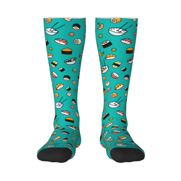 Balery Sushi Fun Novelty Socks Men'S Women'S Crew Socks Funny Crazy Novelty Socks Quirky And Cool Socks