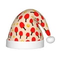 thumbnail image 1 of Balery Table Tennis Rackets 1 Pattern Santa Hat Christmas Hat Funny Christmas Hat Christmas Knitted Beanie Hat For Kids, 1 of 6
