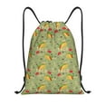 thumbnail image 1 of Balery Taco Pattern Drawstring Backpack Bag Sport Gym Sackpack Cinch Bags Pattern Drawstring Backpack Bag Sport Gym Sackpack Cinch Bags -Small, 1 of 6