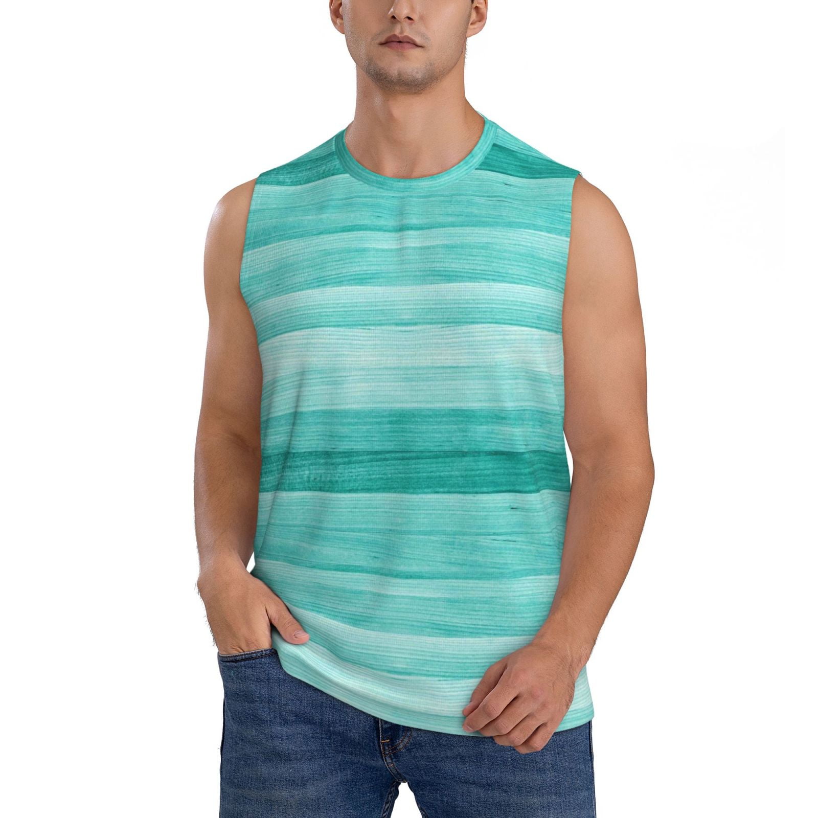 teal workout top