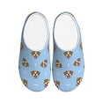 thumbnail image 1 of Balery Terrier Pattern Women's Fuzzy Memory Foam Slippers Fluffy Winter House Shoes Indoor and Outdoor-39/40, 1 of 7