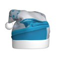 thumbnail image 1 of Balery Terrier Takes A Bath With Shower Cap Pattern Santa Hat Christmas Hat Funny Christmas Hat Christmas Knitted Beanie Hat For Men Women Adult, 1 of 6