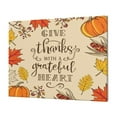 thumbnail image 1 of Balery Thanksgiving With A Grateful Heart Pattern Canvas Decorative Picture – 30x40in Premium Wall Art, Modern Canvas Print for Home Decor（Horizontal）, 1 of 6