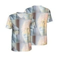 thumbnail image 1 of Balery The Cat Looks in the Mirror Baseball Jersey for Men Casual Button Down Shirts Short Sleeve Active Team Sports Uniform-Small, 1 of 9