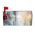 thumbnail image 1 of Balery The Cat Looks in the Mirror Mailbox Cover - Standard Size-21x18 in, 1 of 9