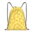 thumbnail image 1 of Balery Toast Pattern Drawstring Backpack Bag Sport Gym Sackpack Cinch Bags Pattern Drawstring Backpack Bag Sport Gym Sackpack Cinch Bags -Small, 1 of 6