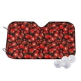 thumbnail image 1 of Balery Tomato Print Car Windshield Sun Shade,Windshield Sunshade for Car Pickup Truck SUV Accessories-Medium, 1 of 7
