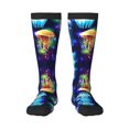 thumbnail image 1 of Balery Transparent Jellyfishes Fun Novelty Socks Men'S Women'S Crew Socks Funny Crazy Novelty Socks Quirky And Cool Socks, 1 of 9