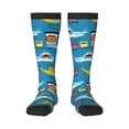 thumbnail image 1 of Balery Transportations With Cute Animals Fun Novelty Socks Men'S Women'S Crew Socks Funny Crazy Novelty Socks Quirky And Cool Socks, 1 of 9