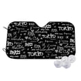 thumbnail image 1 of Balery Travel The World Print Car Windshield Sun Shade,Windshield Sunshade for Car Pickup Truck SUV Accessories-Small, 1 of 7