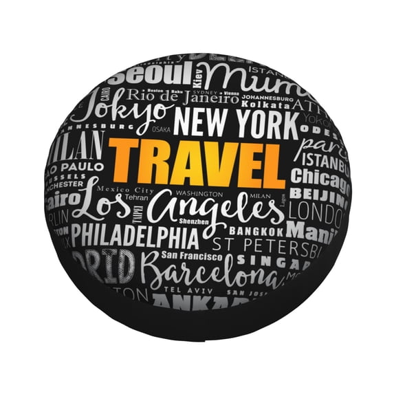 Balery Travel Tire Covers - Tough Tire Wheel Protector for Truck, SUV, Trailer, Camper, RV -16 inch