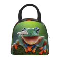 thumbnail image 1 of Balery Tree Frog Pattern Lunch Bag Women, Lunch Box, Lunch Bag, Small Leakproof Lunch Tote Large Capacity Reusable Insulated Cooler Lunch Container-One Size, 1 of 6