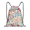 thumbnail image 1 of Balery Trendy Floral Design Pattern Drawstring Backpack Bag Sport Gym Sackpack Cinch Bags Pattern Drawstring Backpack Bag Sport Gym Sackpack Cinch Bags -Medium, 1 of 6