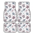 thumbnail image 1 of Balery Tribal Style Turtle Pattern 4-Piece Floor Mats, Heavy-Duty Rubber Liners, Anti-Slip Design, All-Season Automotive Protection, Vehicles, Cars, Trucks, and SUVs, 1 of 1