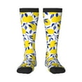thumbnail image 1 of Balery Tropical Lemon Fun Novelty Socks Men'S Women'S Crew Socks Funny Crazy Novelty Socks Quirky And Cool Socks, 1 of 9