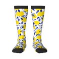 thumbnail image 1 of Balery Tropical Lemon Fun Novelty Socks Men'S Women'S Crew Socks Funny Crazy Novelty Socks Quirky And Cool Socks, 1 of 9