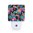 thumbnail image 1 of Balery Tropical Palm Leaves Pattern LED Night Light with Automatic Sensor Plug in Night Light with Dusk-to-Dawn Light Sensor LED Nightlight 0.5W-EU, 1 of 7