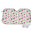 thumbnail image 1 of Balery Tulips Flowers Print Car Windshield Sun Shade,Windshield Sunshade for Car Pickup Truck SUV Accessories-Medium, 1 of 7