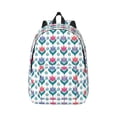 thumbnail image 1 of Balery Tulips Flowers Vintage Canvas Backpack for Men and Women - Large Capacity, Durable Travel Laptop Bag for School, Work, Hiking, and Outdoor Activities, 1 of 7