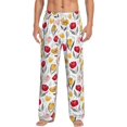 Balery Tulips Flowers print Men's Pajama Pants,Ultra Lightweight Pjs