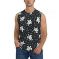 thumbnail image 1 of Balery Turtle Men's Sleeveless Muscle Shirts Workout Tank Top, Moisture Wicking, Odor Protection-Small, 1 of 8