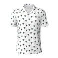 thumbnail image 1 of Balery Turtle Printed Men’s Short Sleeve Polo Shirt, Midweight Men's Shirt,Golf Polo shirts -Small, 1 of 9