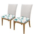 thumbnail image 1 of Balery Turtles And Seahorses Stretch Couch Cushion Covers, Individual Sofa Cushion Covers, Soft Chair Sofa Seat Cushion Slipcover with Elastic Bottom Milk Silk-16.9in, 1 of 8