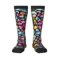 thumbnail image 1 of Balery Underwater Diving Animals Fun Novelty Socks Men'S Women'S Crew Socks Funny Crazy Novelty Socks Quirky And Cool Socks, 1 of 9