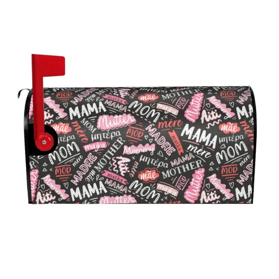 Balery Various Languages Mother Mailbox Cover - Standard Size-21x18 in