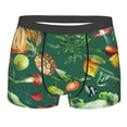thumbnail image 1 of Balery Vegan Men's Boxer Briefs, Soft and Breathable Cotton Underwear with nylon Waistband-XX-Large, 1 of 9