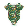 thumbnail image 1 of Balery Vegan Pattern Baby Climbing Clothes Infant Bodysuit Cute Infant Bodysuit Baby Romper-18 Months, 1 of 1