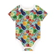 thumbnail image 1 of Balery Vegetable (2) Pattern Baby Climbing Clothes Infant Bodysuit Cute Infant Bodysuit Baby Romper-3 Months, 1 of 1