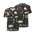 thumbnail image 1 of Balery Vegetable Quiche Baseball Jersey for Men Casual Button Down Shirts Short Sleeve Active Team Sports Uniform-4X-Large, 1 of 9