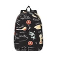 thumbnail image 1 of Balery Vegetable Quiche Vintage Canvas Backpack for Men and Women - Large Capacity, Durable Travel Laptop Bag for School, Work, Hiking, and Outdoor Activities, 1 of 7