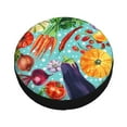 thumbnail image 1 of Balery Vegetable Tire Covers - Tough Tire Wheel Protector for Truck, SUV, Trailer, Camper, RV -14 inch, 1 of 8