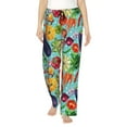 thumbnail image 1 of Balery Vegetable print Women's Pajama Pants,Ultra Lightweight Pjs,Lounge Pant-Large, 1 of 9