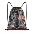 thumbnail image 1 of Balery Veterans Day1 Pattern Drawstring Backpack Bag Sport Gym Sackpack Cinch Bags Pattern Drawstring Backpack Bag Sport Gym Sackpack Cinch Bags -Small, 1 of 6