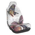 thumbnail image 1 of Balery Vintage Butterflies Pattern Car Seat Cover - Soft & Breathable Front Premium Covers with Non-Slip Protector Fits Most Automotive, Vans, SUVs, Trucks - 1 Unit, 1 of 5